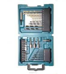 JUEGO PUNTAS Y MECHAS MAKITA 34PZ D-36980