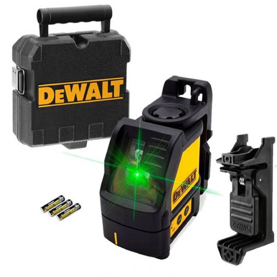 NIVEL LASER AUTO NIVELANTE 20M VERDE HORIZ /VERT DEWALT DW088CG-XJ