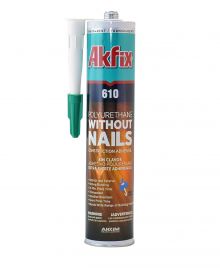 ADHESIVO DE MONTAJE 610 PU AKFIX - 310ML - 15MIN