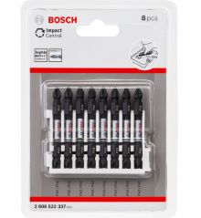 JUEGO PUNTAS IMPACTO BOSCH PH2 X 65MM 8PZ 2608522337