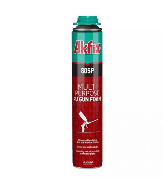 ESPUMA POLIURETANO P / PISTOLA AKFIX 805P 750ML 850GR