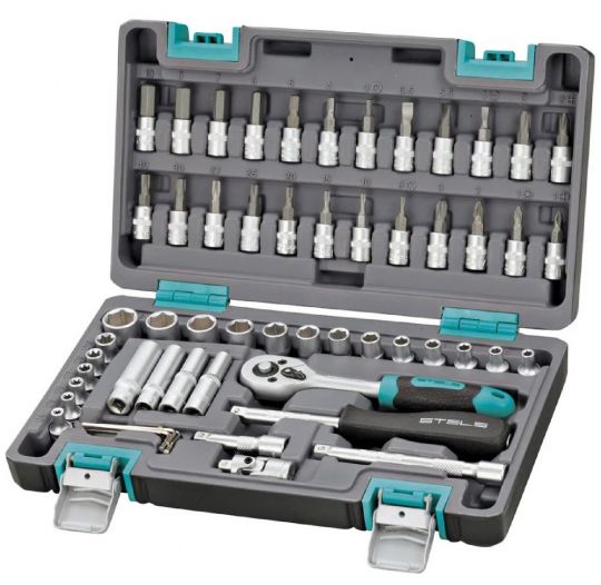 JUEGO LLAVE TUBO 1 /4 52PZ  STELS - 2302117