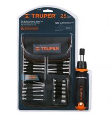 JUEGO DESTORNILLADOR C/ CRIQUE 26PZ TRUPER 18219