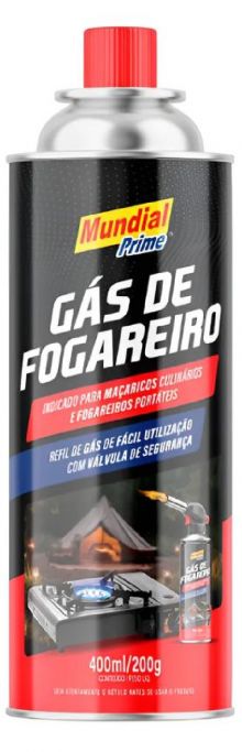 GAS BUTANO MUNDIAL PRIME 400ML