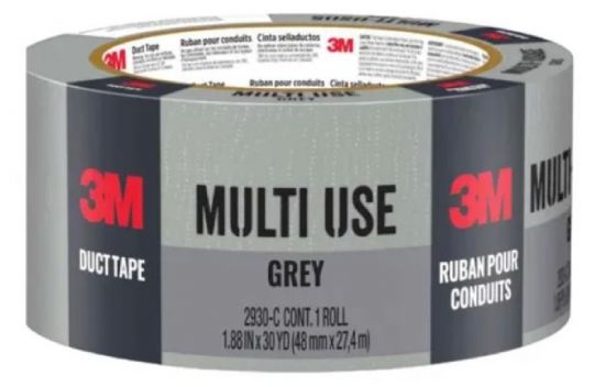 CINTA AMERICANA 2930 3M MULTISUO 48MM X 27,4MT GRIS