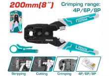 PINZA P/ CRIMPAR CABLE RED/TELEFONO TOTAL TMPC4468P