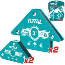 KIT ESCUADRA MAGNETICA 4PZ TOTAL 10/25LBS TAMWH4062