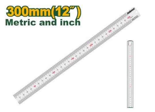 REGLA ACERO 30CM JADEVER JDRU1330