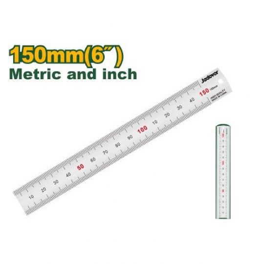 REGLA ACERO 15CM JADEVER JDRU1315