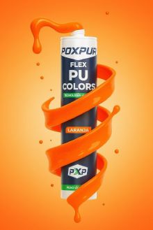 SELLADOR POXPUR PU FLEX ACM COLORS 400G *NARANJA*