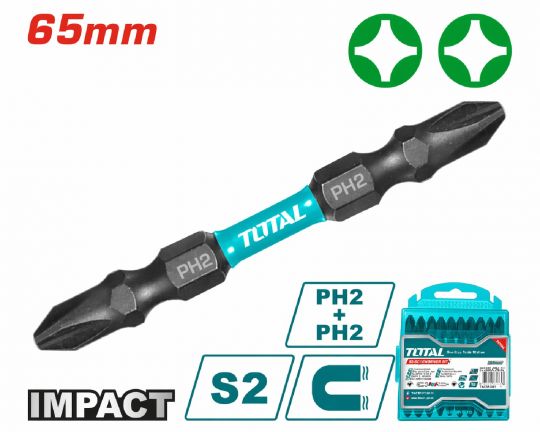 PUNTERA PHILLIPS IMPACTO PH2 X 65 TOTAL TACIM16PH233 **X UNIDAD**
