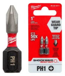 PUNTERA MILWAUKEE PH1 X 25 (2PZ) 48-32-4411