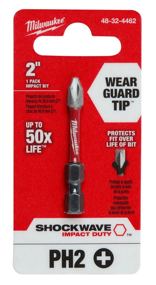 PUNTERA MILWAUKEE PH2 X 50 - 48-32-4462
