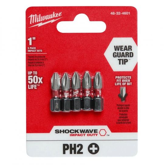 PUNTERA MILWAUKEE PH2 X 25 (5PZ) 48-32-4601