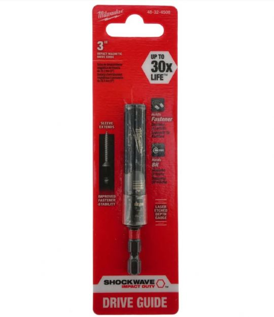 SOPORTE MAGNETICO MILWAUKEE 1 /4 X 3 (75MM) - 48-32-4503