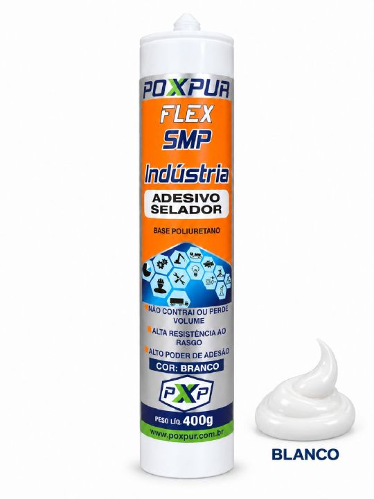 SELLADOR POLIURETANO POXPUR SMP FLEX 400G BLANCO