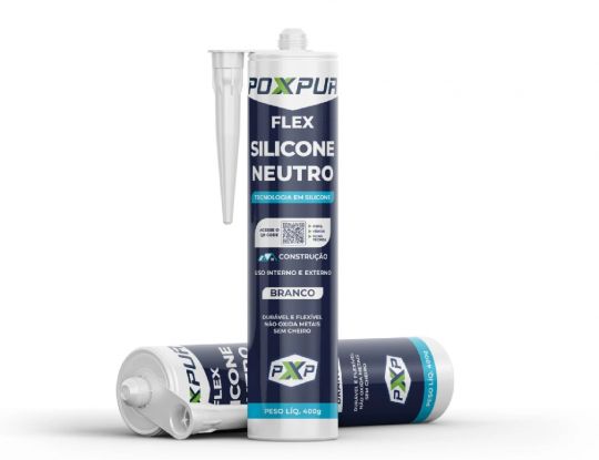 SILICONA NEUTRA BLANCO POXPUR 400G