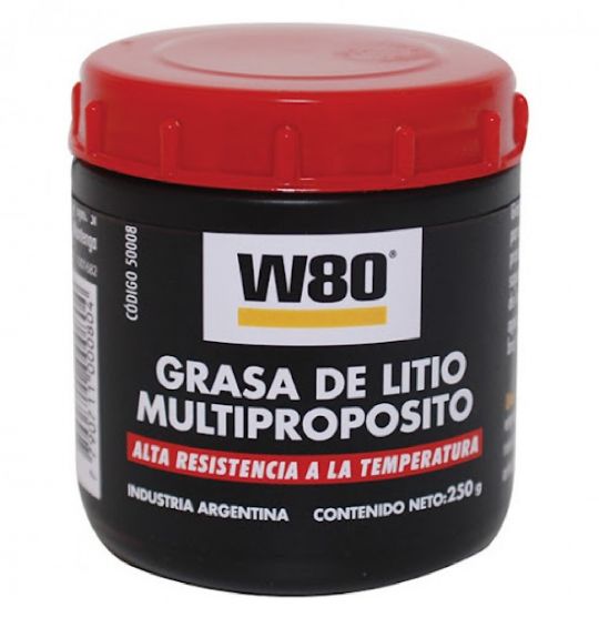 GRASA DE LITIO MULTIPROPOSITO SILOC W-80 250G