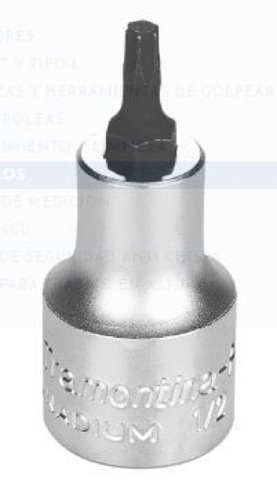 TUBO TORX TRAMONTINA PRO  1 /2 - T25 - 44844 /125