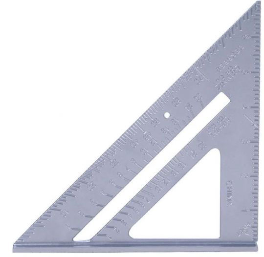 ESCUADRA TRIANGULAR DE ALUMINIO PARA DRYWALL 7