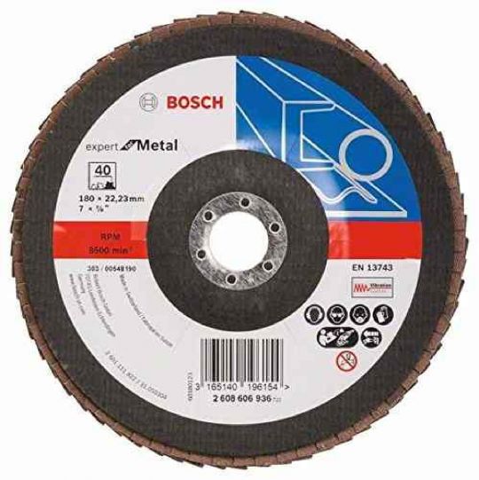 DISCO FLAP BOSCH 7 GRANO 40 CONCAVO - 2608606936