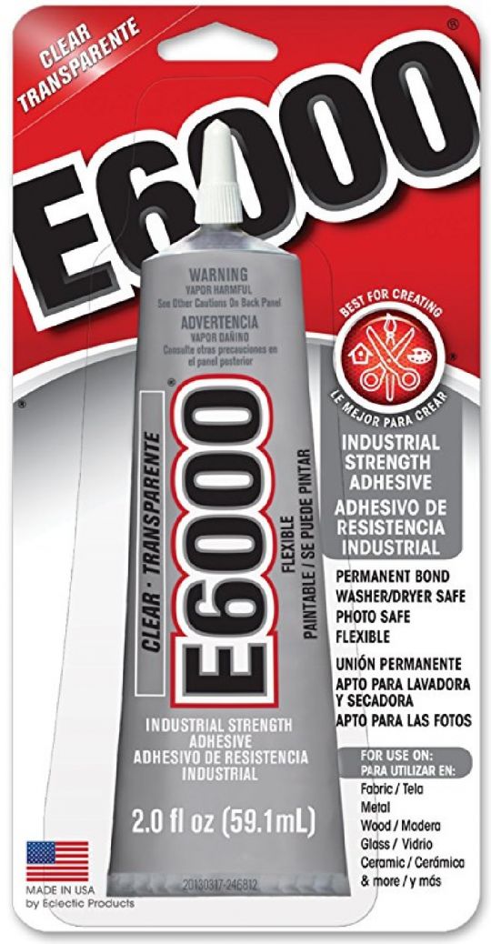 ADHESIVO TRANSP. INDUSTRIAL E6000 - 59,1ML