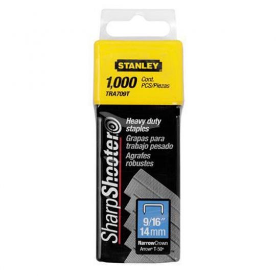 GRAPA STANLEY USO PESADO TRA 709T 9 /16 1000PZ
