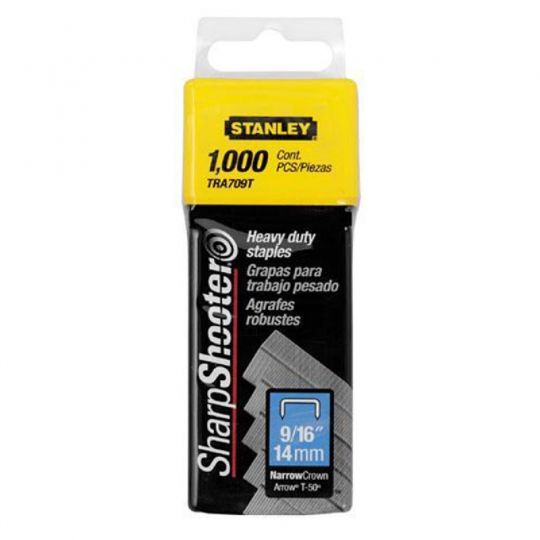 GRAPA STANLEY USO PESADO TRA 709T 9 /16 1000PZ