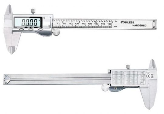 PAQUIMETRO - CALIBRE DIGITAL INOX 150MM