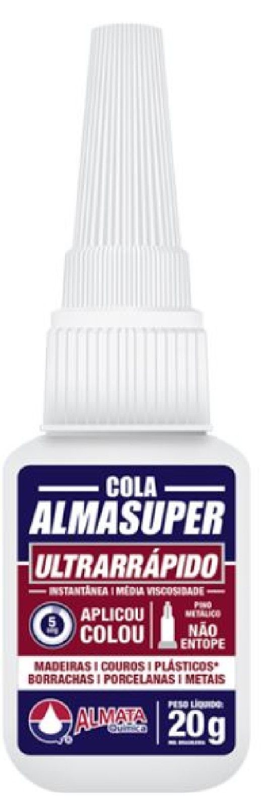 ADHESIVO ALMASUPER ULTRA-RAPIDO AEP401 20G