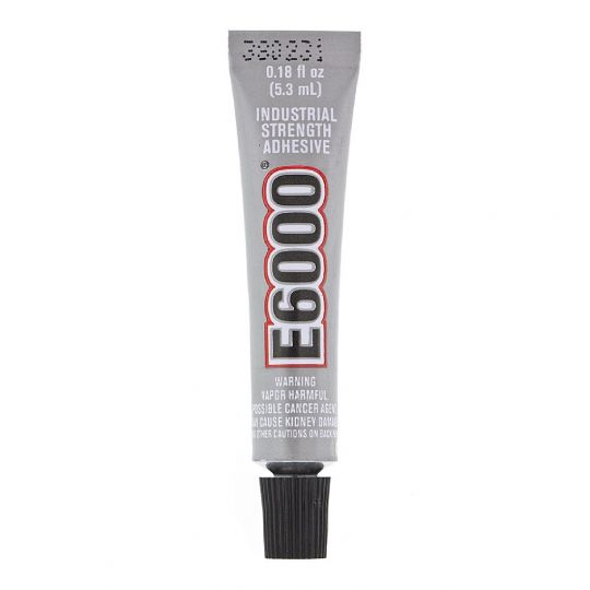 ADHESIVO TRANSP. INDUSTRIAL E6000 - 5,3ML