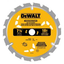 DISCO SIERRA CIRC. DEWALT MADERA 7.1/4 (185MM) 18D DW3192