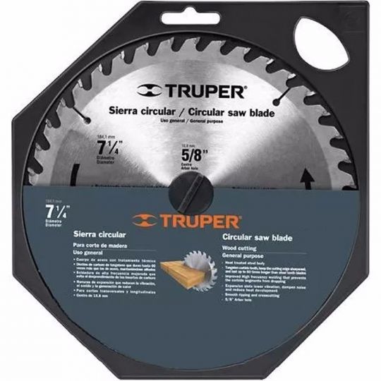 SIERRA CIRCULAR TRUPER P / MADERA 7.1 /4-180MM 60D - 18324