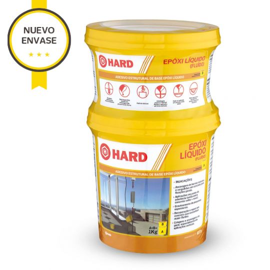 ADHESIVO EPOXI HARDFIX LIQUIDO BICOMPONENTE 1KG