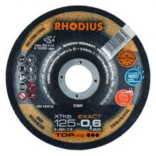 DISCO CORTE METAL/INOX RHODIUS 115 X 0,6 X 22,23 - XTK6 210828