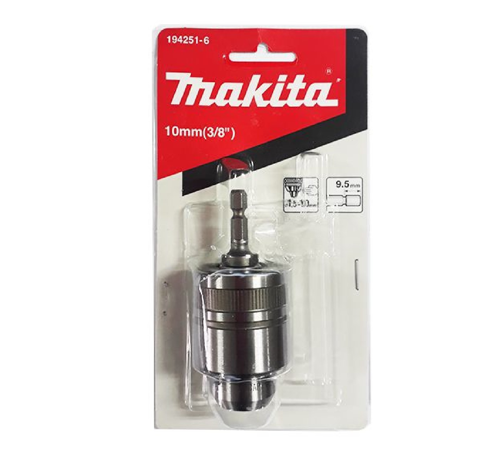 MAKITA 784643-3 Adapter | Sechskant Zu Bohrfutter Metall | Ersatzteil Für Makita Werkzeuge