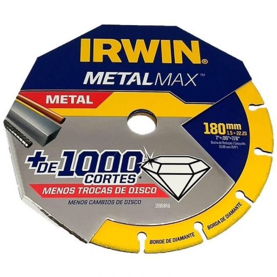 DISCO CORTE METALMAX IRWIN 180 X 1,5 X 22,2 1998846