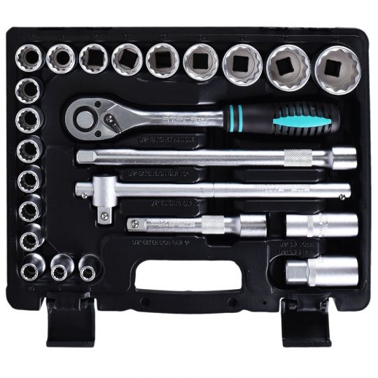 JUEGO LLAVE TUBO 1 /2 24PZ  STELS - 135769