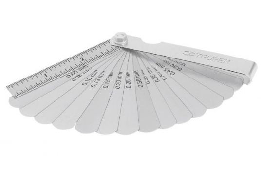 LAMINAS DE CALIBRACI?N 15PZ TRUPER 14395