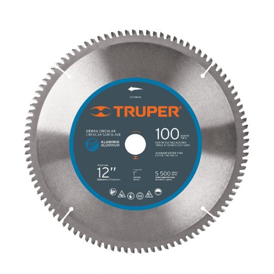 SIERRA CIRCULAR TRUPER P / ALUMINIO 12-300MM 100D - 12686