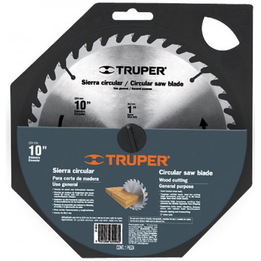 SIERRA CIRCULAR TRUPER P / MADERA 10-254MM 60D - 18308