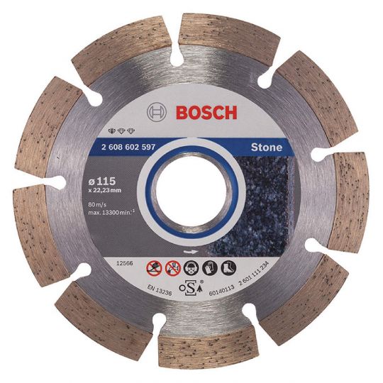 DISCO DIAMANTADO BOSCH SEGMENTADO 115 X 22,23MM 2608602597