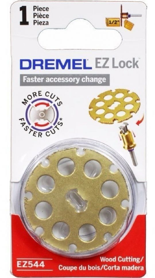 DISCO CORTE MADERA DREMEL EZ-LOCK EZ544 2615E544AA