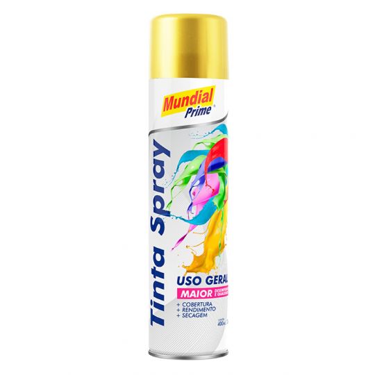 PINTURA AEROSOL DORADO MUNDIAL PRIME 400ML