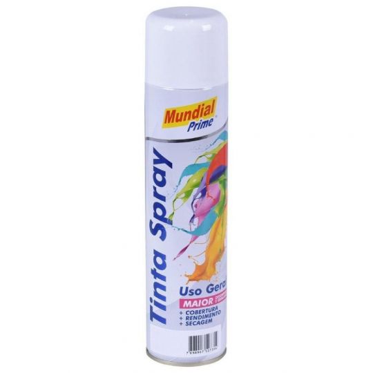 PINTURA AEROSOL BLANCO BRILLANTE MUNDIAL PRIME 400ML