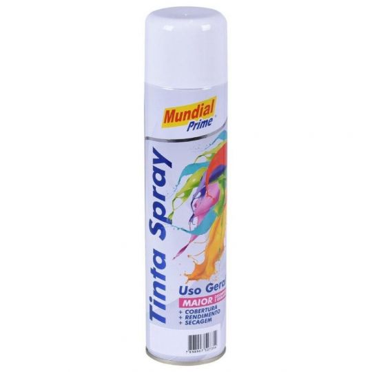 PINTURA AEROSOL BLANCO BRILLANTE MUNDIAL PRIME 400ML