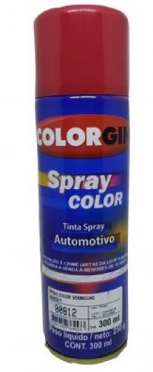 PINTURA AEROSOL COLORGIN ROJO MASSEY FERG. 300ML - 00812