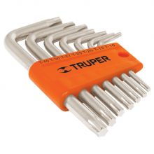 JUEGO LLAVE TORX TRUPER 7PZ (T10-T40) 15552