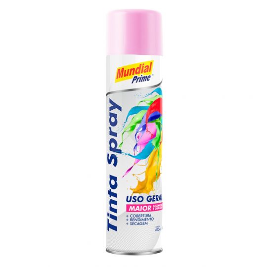 PINTURA AEROSOL ROSA MUNDIAL PRIME 400ML