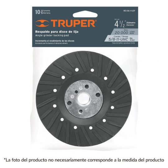 DISCO GOMA TRUPER 4.1 /2 M14 - 17275